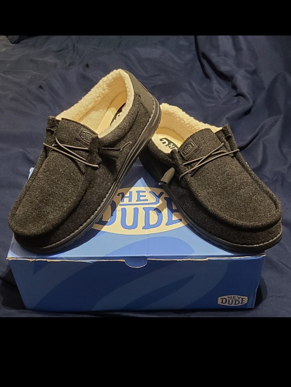 Hey Dude Wally Warmth Slip On, New In Box! Mens 9/Womens 11